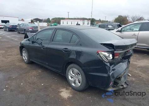 2015 Honda Civic Lx из США, поврежденный, VIN 2HGFB2F58FH544836